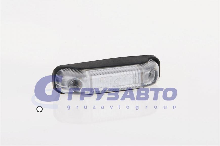 Фонарь габаритный FT-013 B LED белый с проводом 2x0.75 мм/FRISTOM