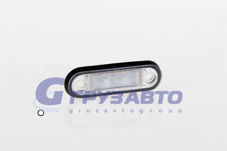 Фонарь габаритный FT-015 B LED белый с проводом 2x0.75мм/FRISTOM