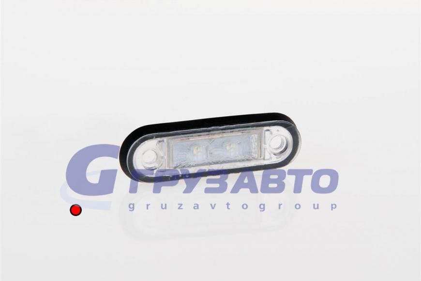 Фонарь габаритный FT-015 C LED  красный кабель 2x0.75мм/FRISTOM