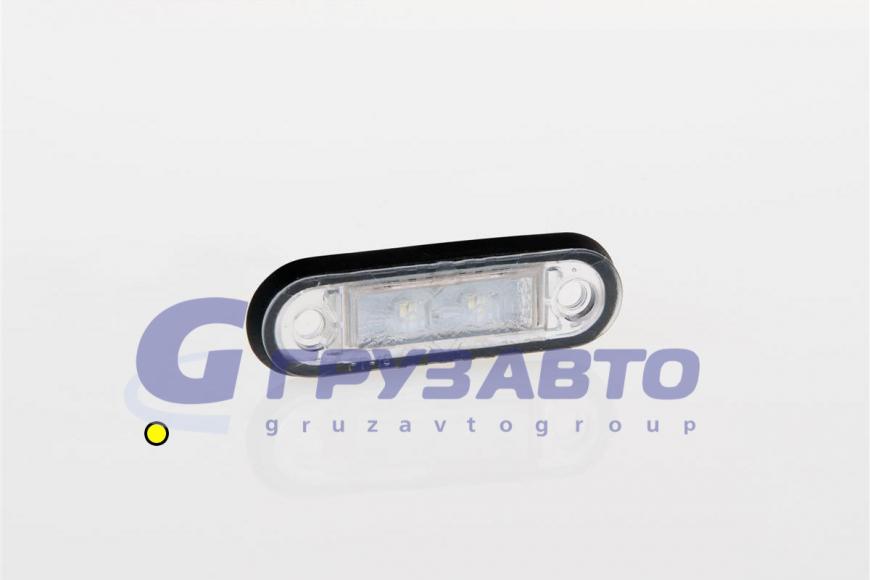 Фонарь габаритный FT-015 Z LED желтый с проводом 2x0.75мм/FRISTOM