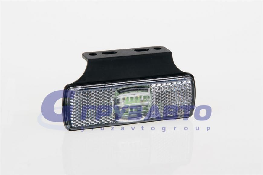 Фонарь габаритный FT-017 B K LED белый с кронштейном/ FRISTOM