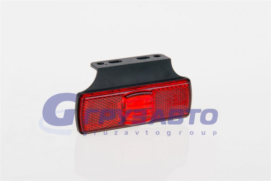 Фонарь габаритный FT-017 C K LED красный с кронштейном/FRISTOM