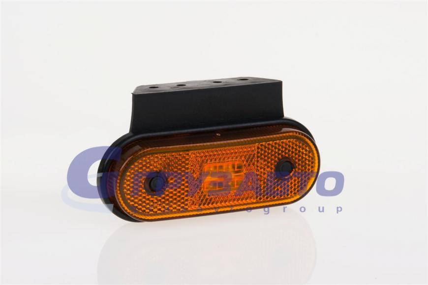 Фонарь габаритный FT-020 Z K LED желтый c кронштейном/FRISTOM