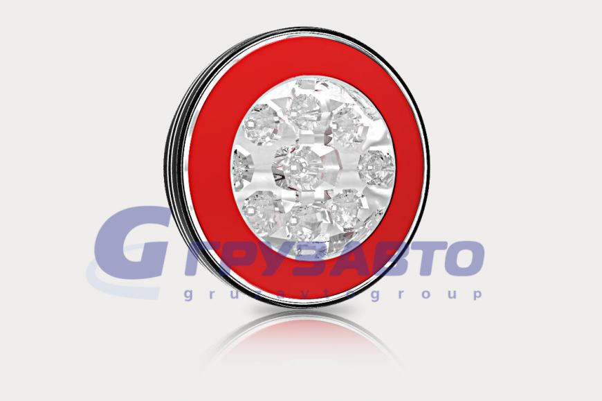Фонарь противотуманный  FT-111 LED универсальный 0021L 2-х функциональный круглы